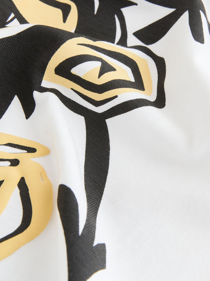 Dsiney Kidz - Ecru White Monkey Short Sleeve Graphic T-Shirt (3-16yrs) image 7