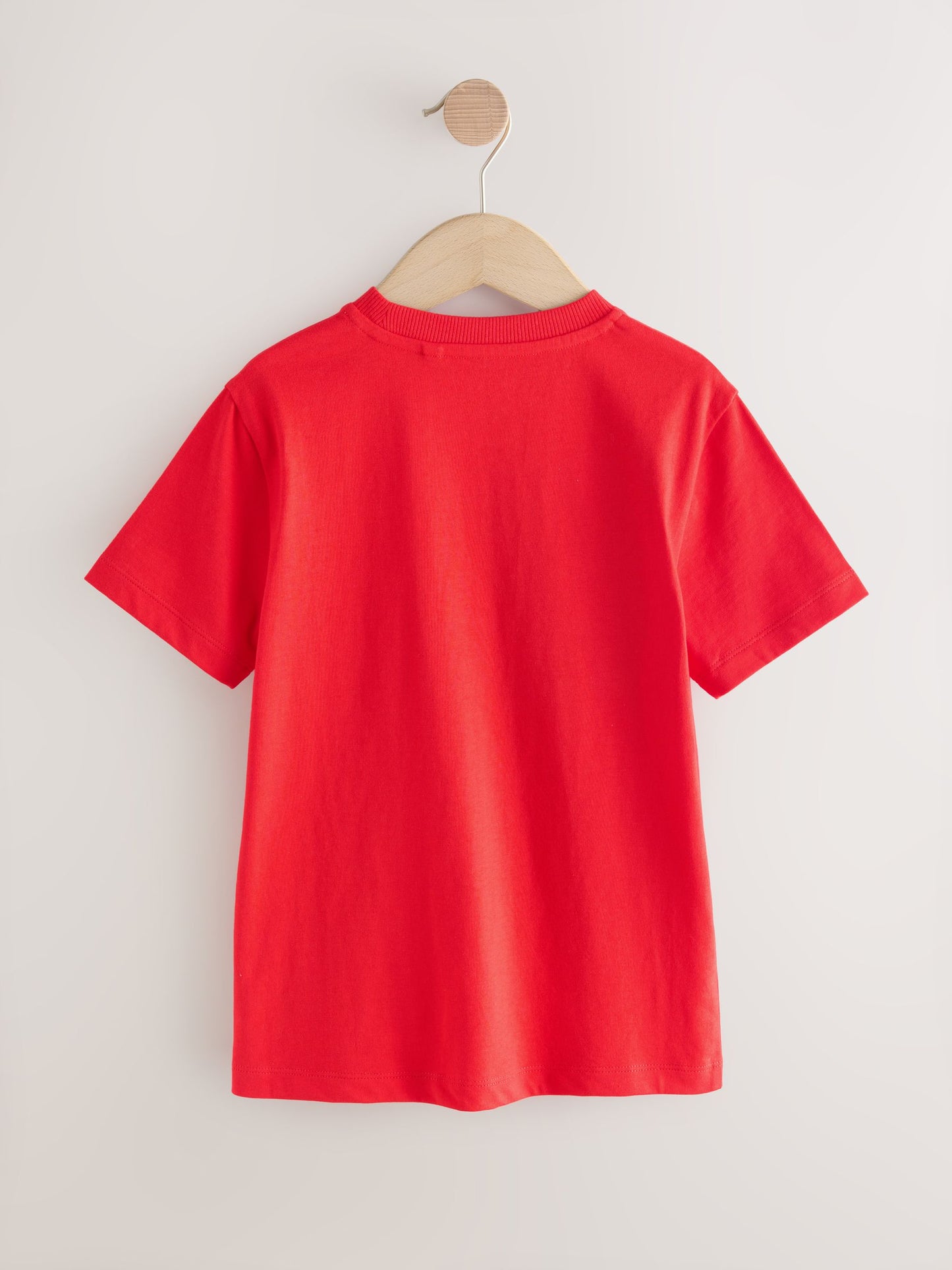 Dsiney Kidz - Red Short Sleeve Graphic Football T-Shirt (3-16yrs) image 7