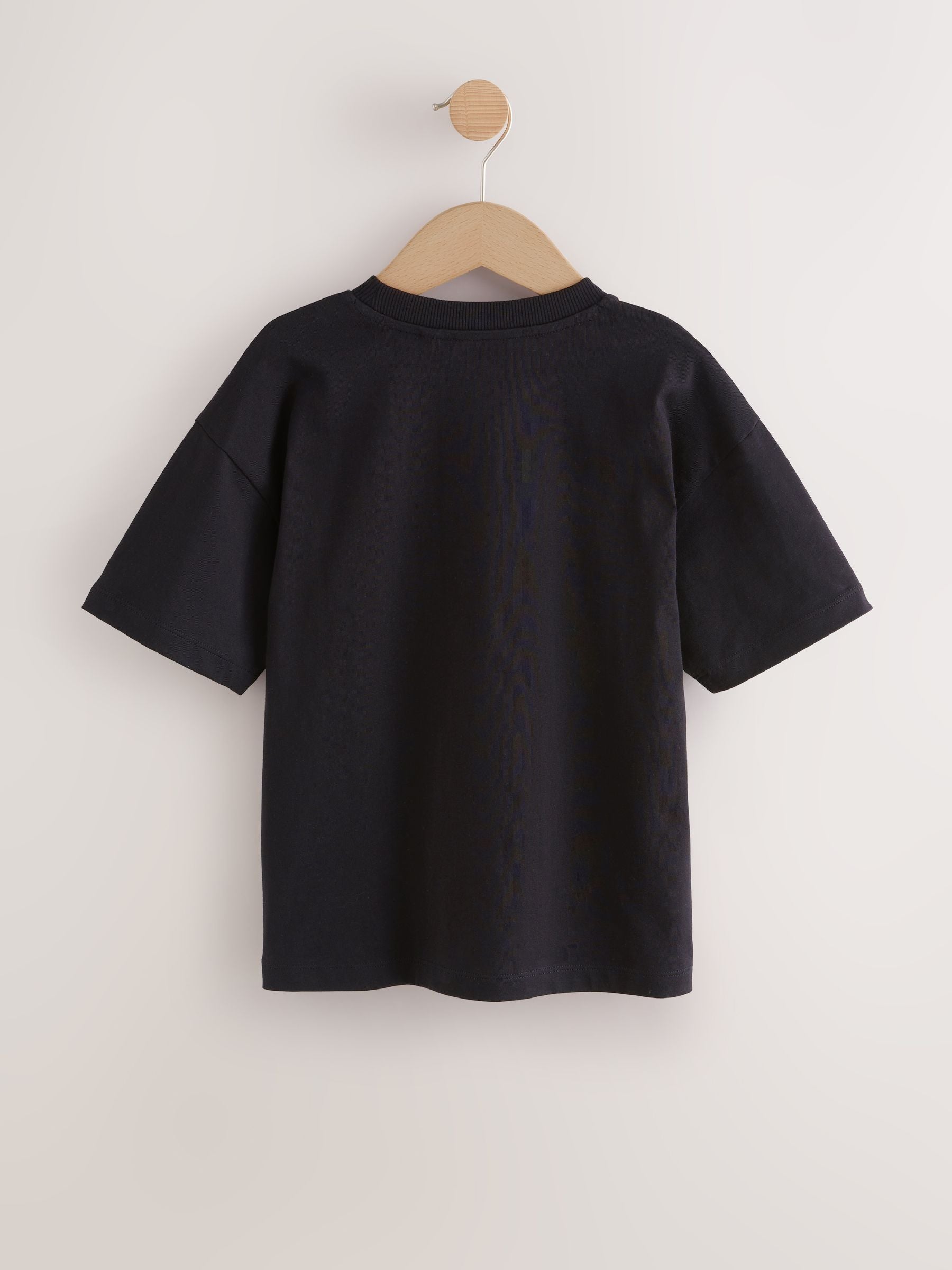 Dsiney Kidz - Black Headphones Short Sleeve Graphic T-Shirt (3-16yrs) image 2