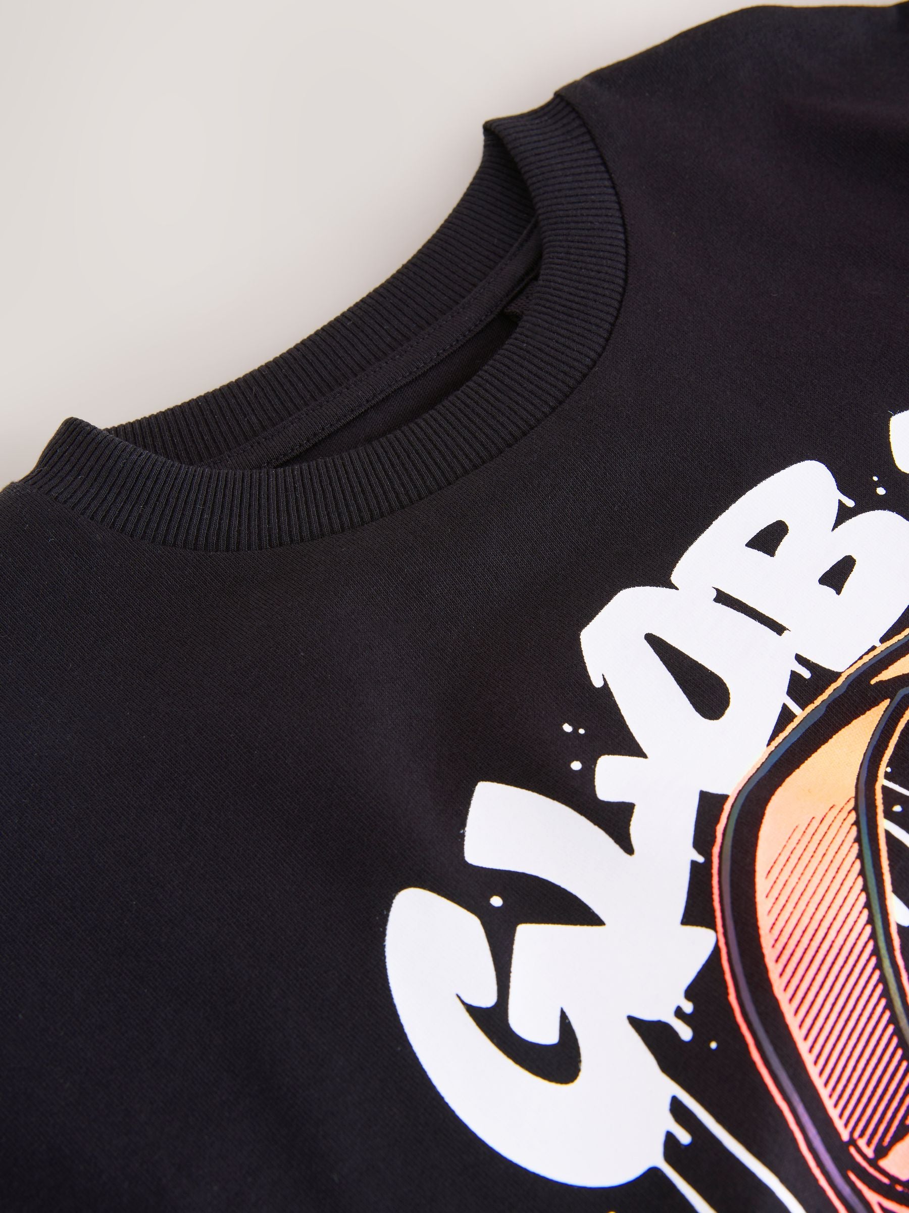 Dsiney Kidz - Black Headphones Short Sleeve Graphic T-Shirt (3-16yrs) image 3