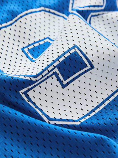 Dsiney Kidz - Cobalt Blue Mesh Varsity Short Sleeve T-Shirt (3-16yrs) image 6
