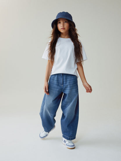 Dsiney Kidz - Dark Blue Barrel Jeans (3-16yrs) image 1