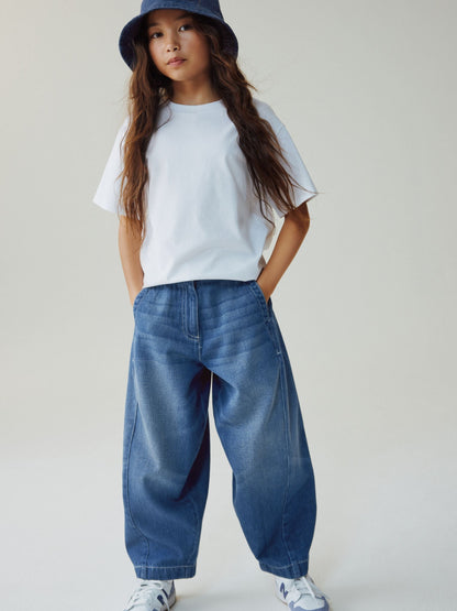 Dsiney Kidz - Dark Blue Barrel Jeans (3-16yrs) image 4