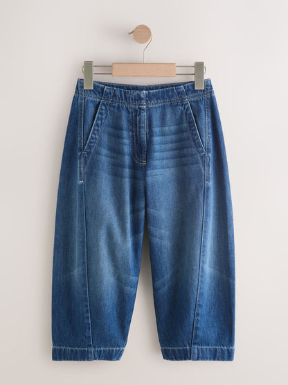 Dsiney Kidz - Dark Blue Barrel Jeans (3-16yrs) image 6