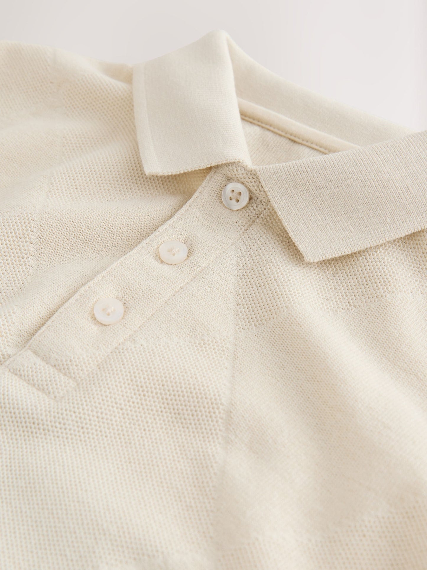 Dsiney Kidz - Cream Short Sleeve Jersey Polo Shirt (3-16yrs) image 5