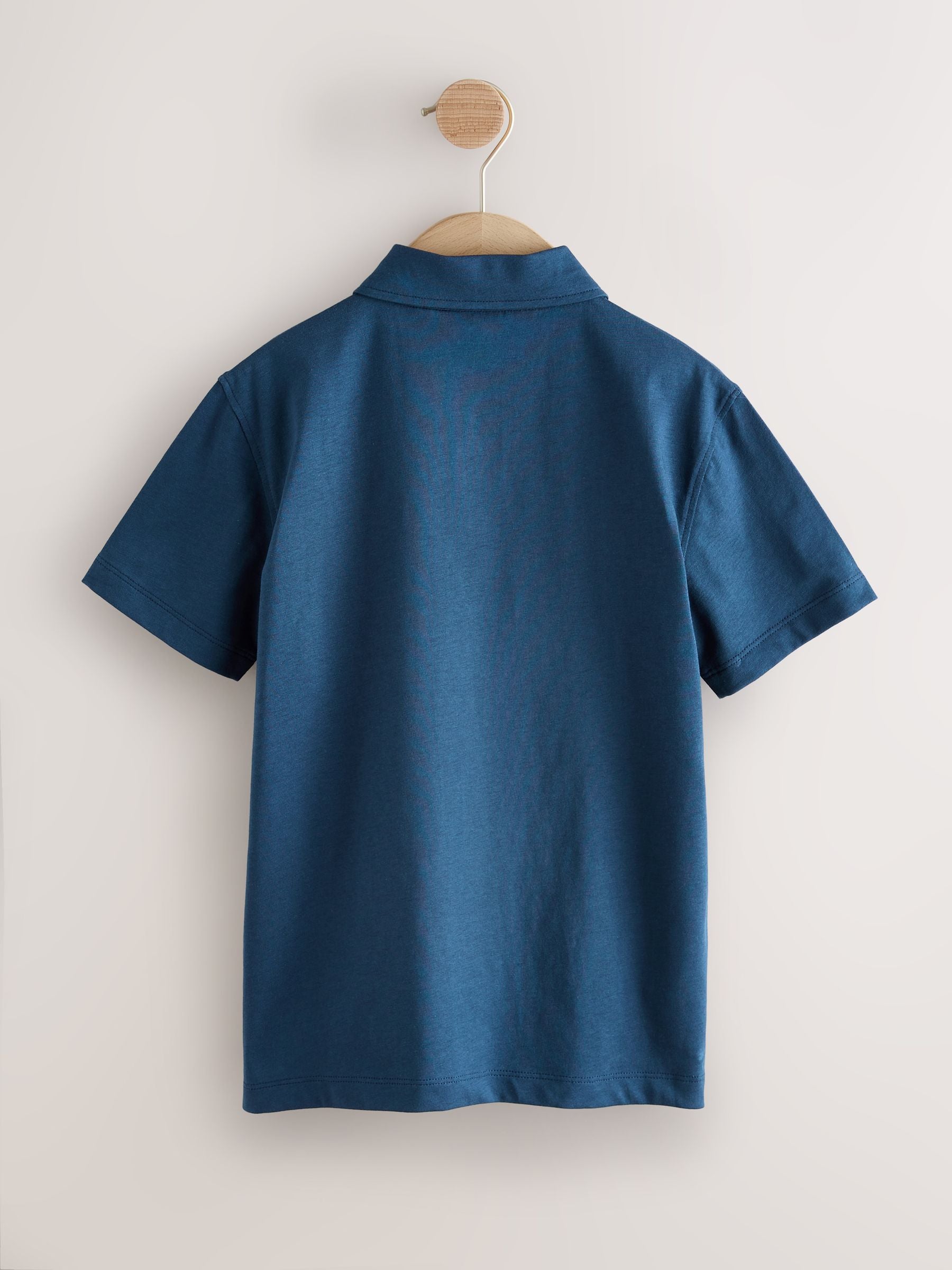 Dsiney Kidz - Navy Short Sleeve Jersey Polo Shirt (3-16yrs) image 2