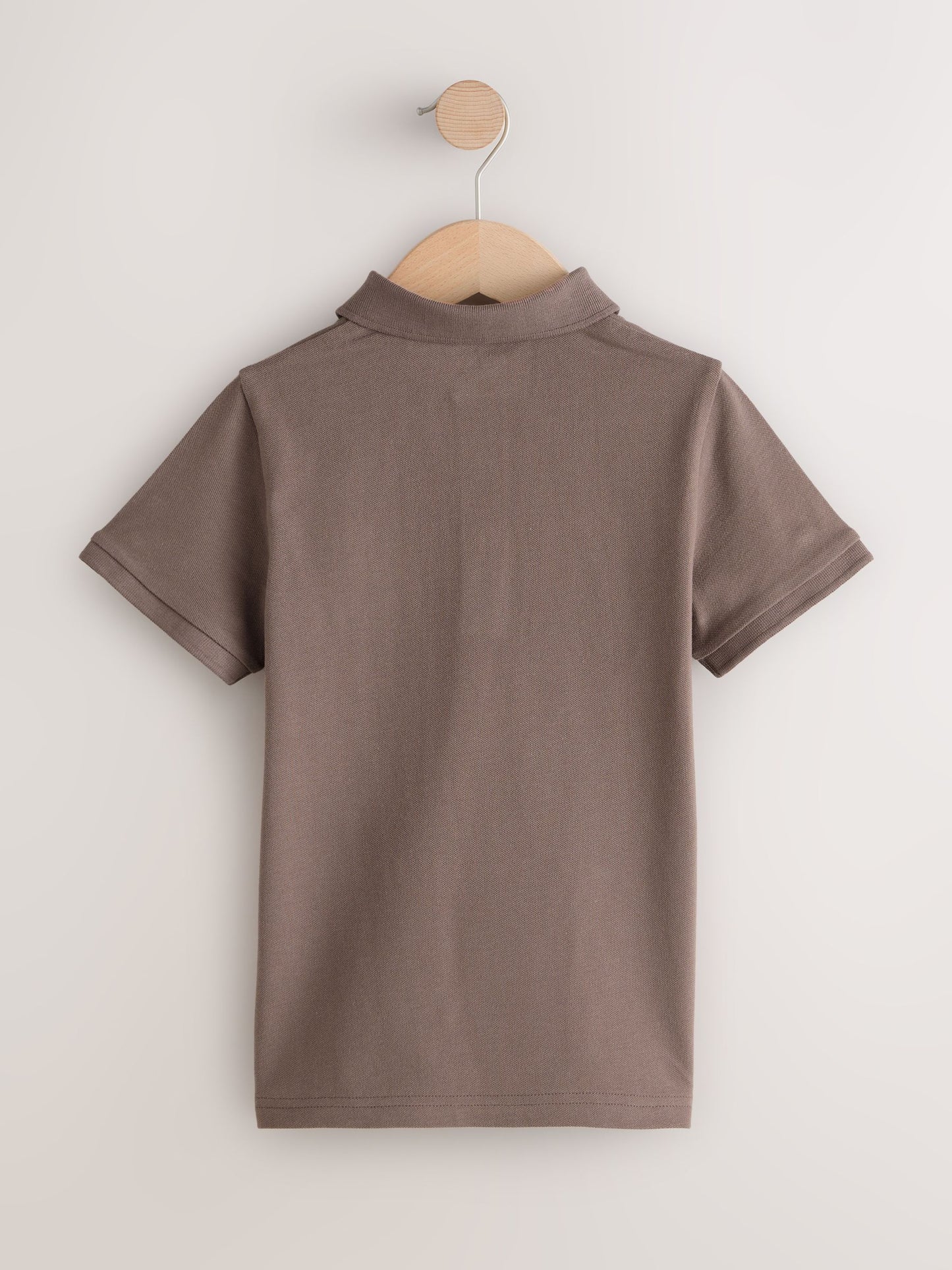 Dsiney Kidz - Stag Mink Brown Short Sleeve Polo Shirt (3-16yrs) image 2