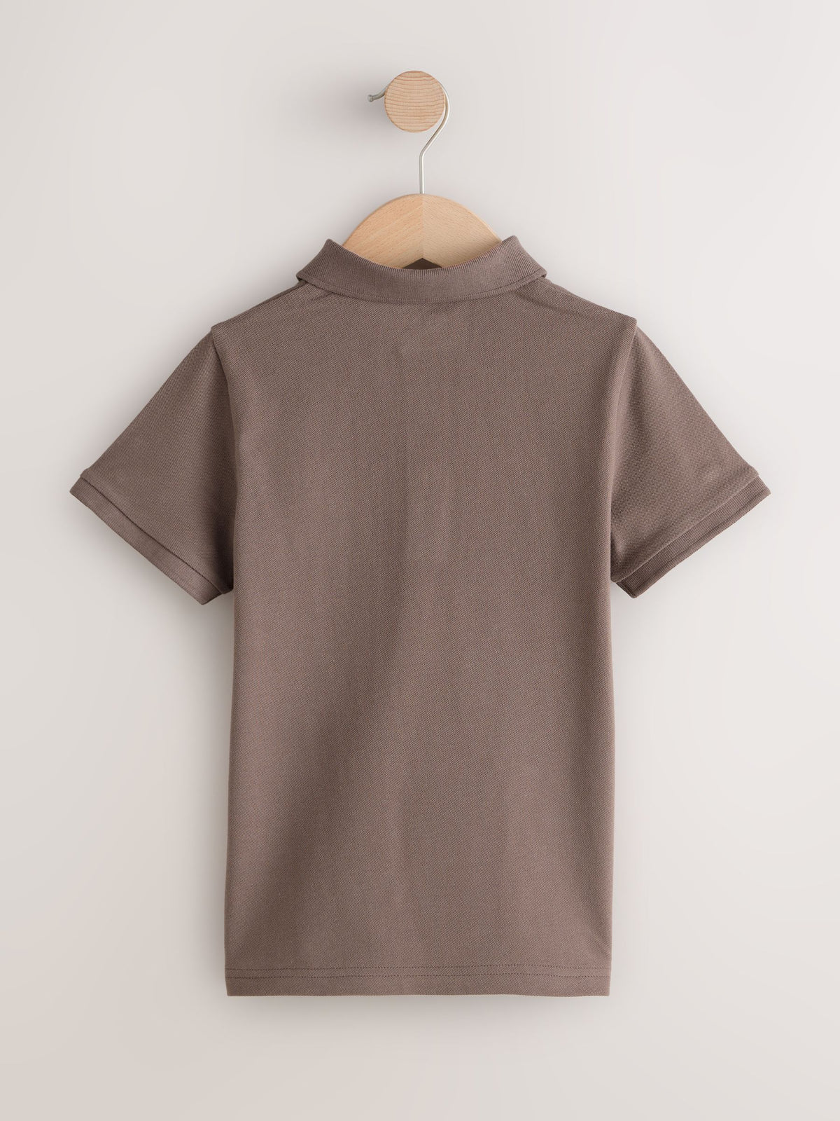 Dsiney Kidz - Stag Mink Brown Short Sleeve Polo Shirt (3-16yrs) image 2