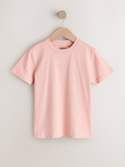 Dsiney Kidz - Peach Pink Regular Fit Short Sleeve T-Shirt (3-16yrs) image 1