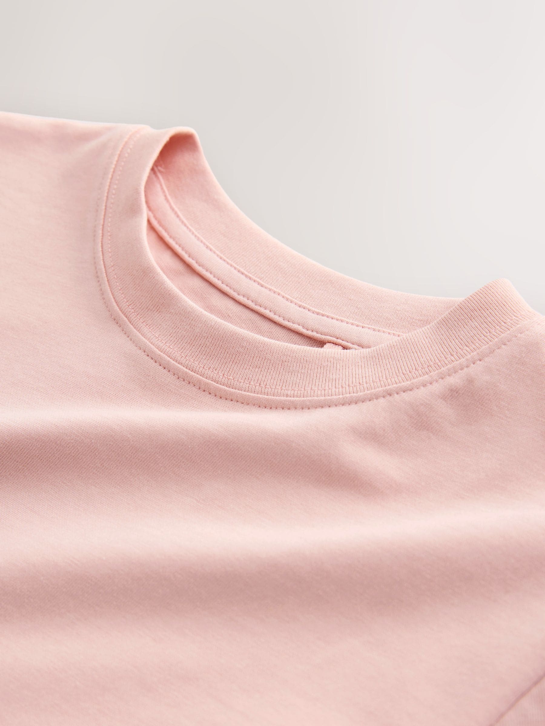 Dsiney Kidz - Peach Pink Regular Fit Short Sleeve T-Shirt (3-16yrs) image 3