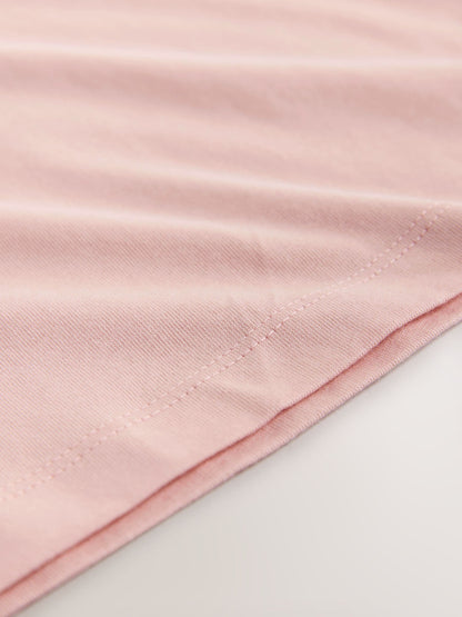 Dsiney Kidz - Peach Pink Regular Fit Short Sleeve T-Shirt (3-16yrs) image 4