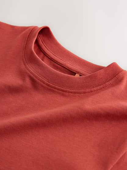 Dsiney Kidz - Rust Red Regular Fit Short Sleeve T-Shirt (3-16yrs) image 3
