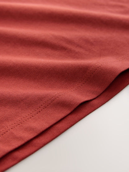 Dsiney Kidz - Rust Red Regular Fit Short Sleeve T-Shirt (3-16yrs) image 4