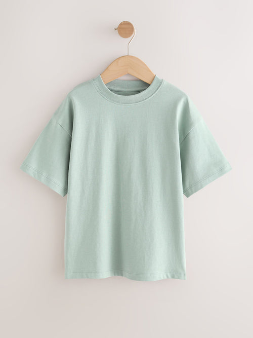 Dsiney Kidz - Green Mineral Relaxed Fit Short Sleeve T-Shirt (3-16yrs) image 1