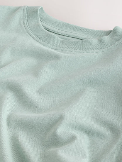 Dsiney Kidz - Green Mineral Relaxed Fit Short Sleeve T-Shirt (3-16yrs) image 3
