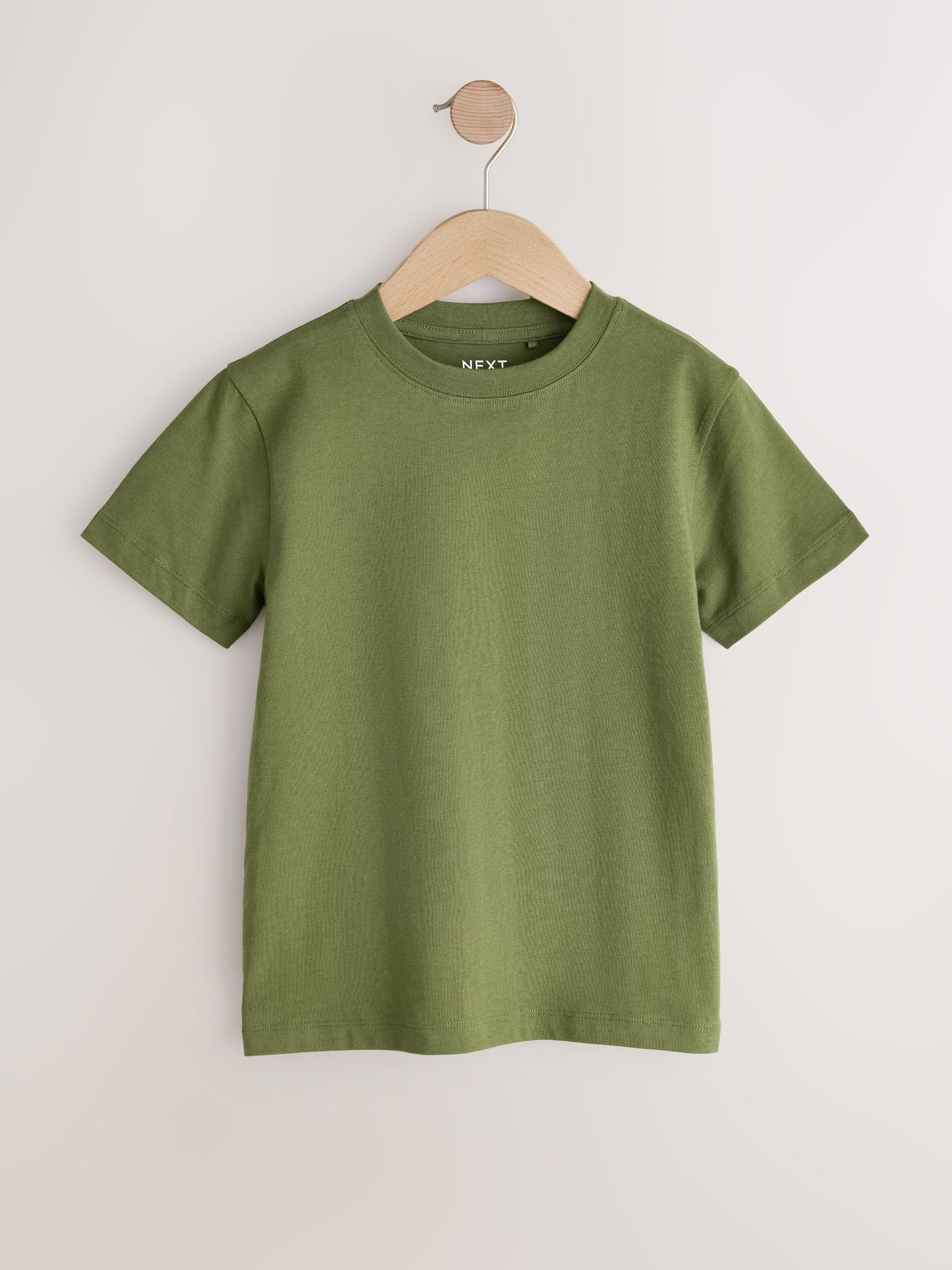 Dsiney Kidz - Dark Khaki Green Regular Fit Short Sleeve T-Shirt (3-16yrs) image 1