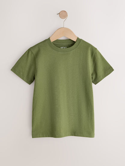Dsiney Kidz - Dark Khaki Green Regular Fit Short Sleeve T-Shirt (3-16yrs) image 1