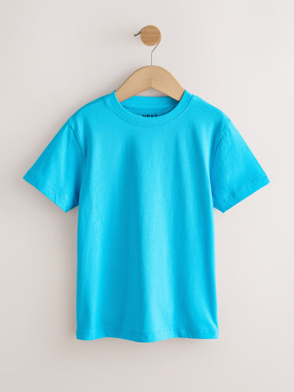 Dsiney Kidz - Aqua Blue Regular Fit Short Sleeve T-Shirt (3-16yrs) image 1