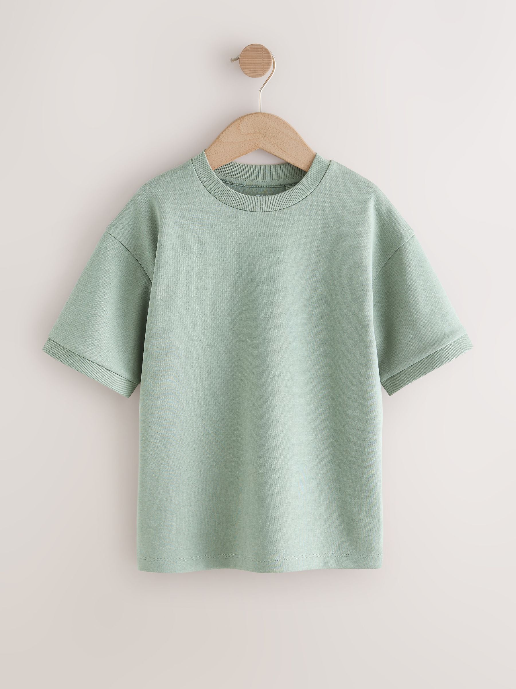 Dsiney Kidz - Mint Green Relaxed Fit Heavyweight T-Shirt (3-16yrs) image 1