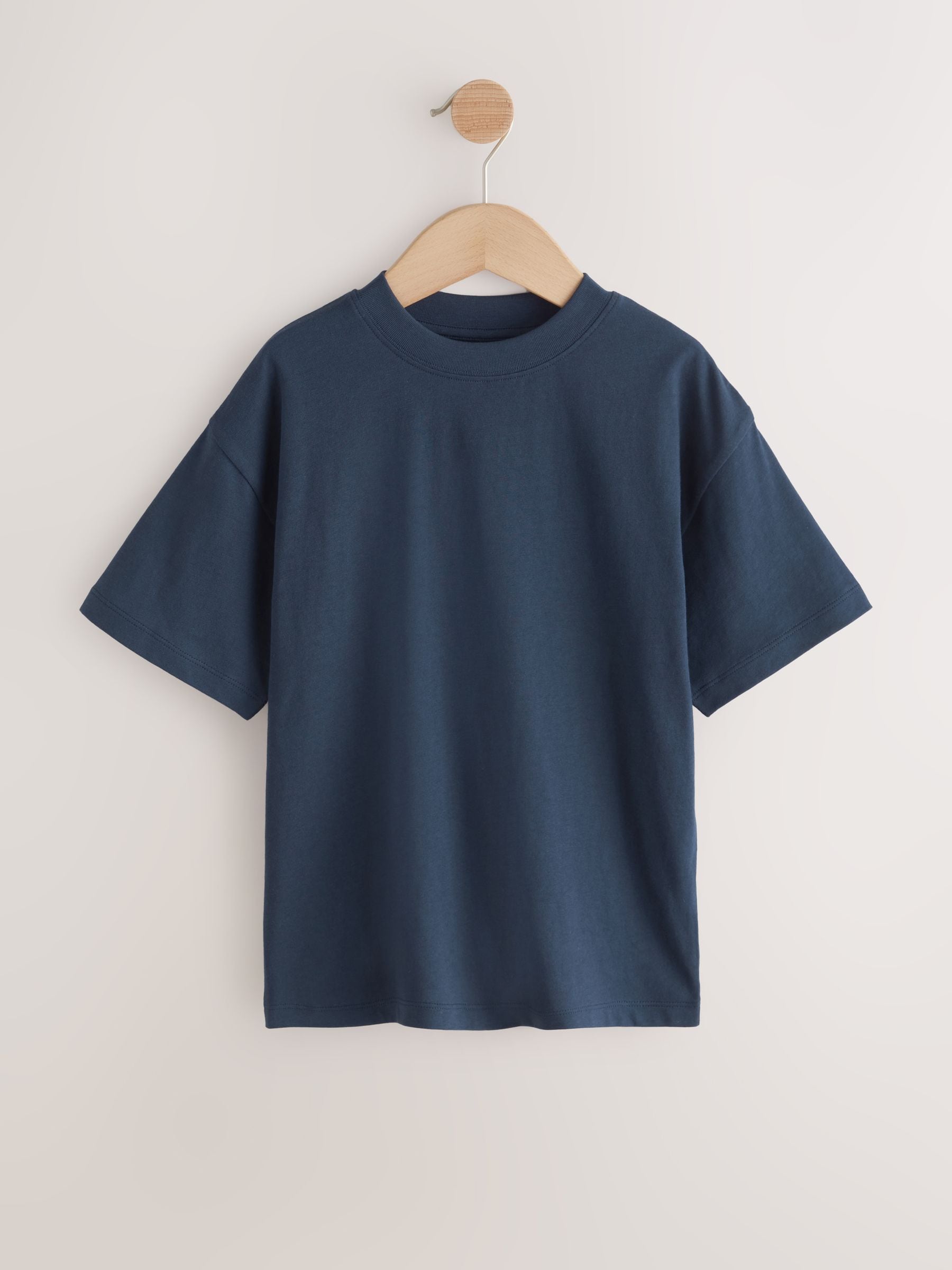 Dsiney Kidz - Blue Navy Oversized Fit Short Sleeve T-Shirt (3-16yrs) image 1