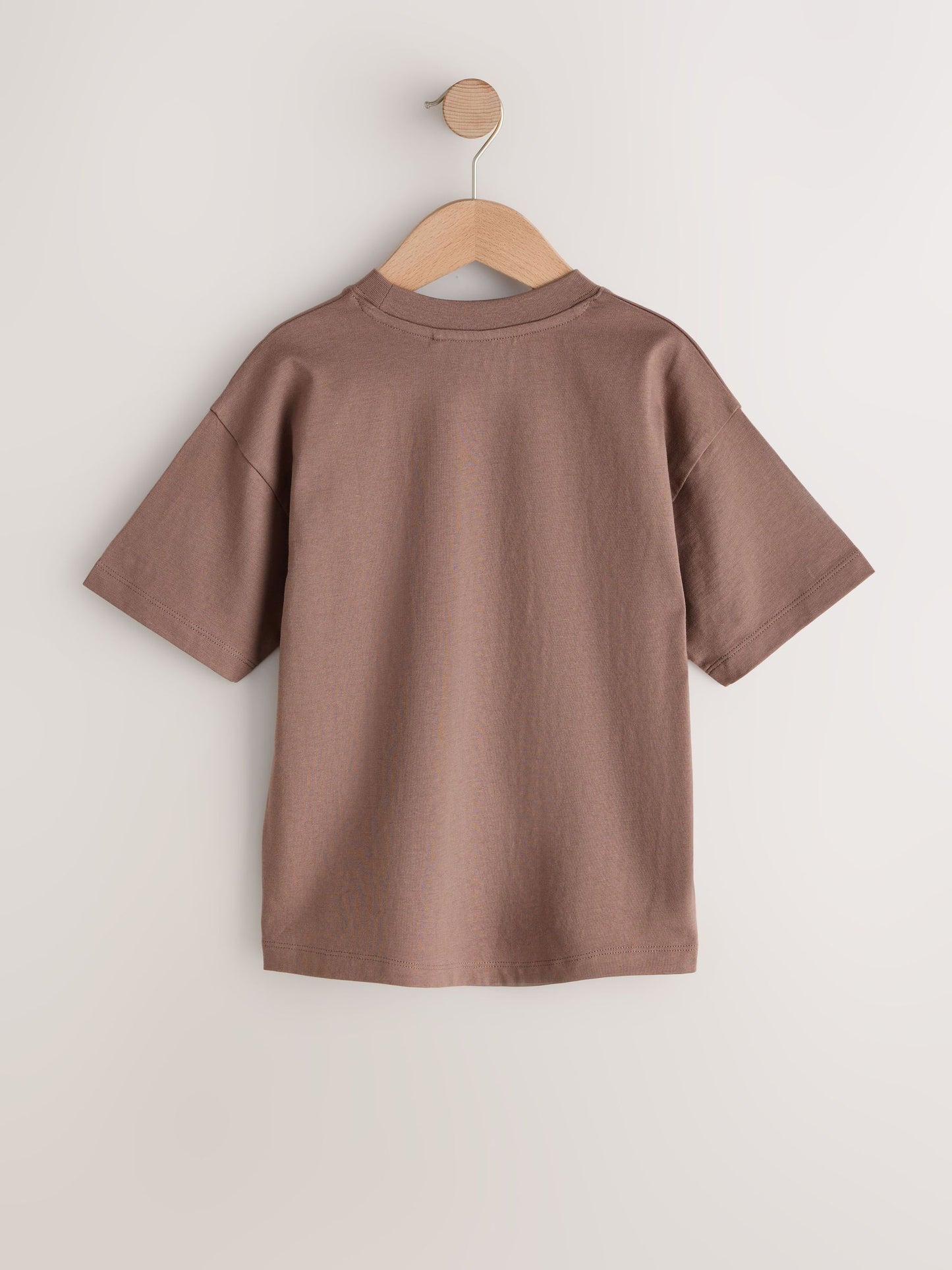 Dsiney Kidz - Mink Brown Relaxed Fit Short Sleeve T-Shirt (3-16yrs) image 2