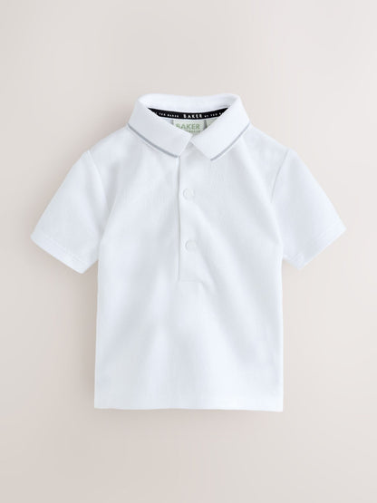 Baker by Ted Baker Dungarees And Polo Shirt Set image 3