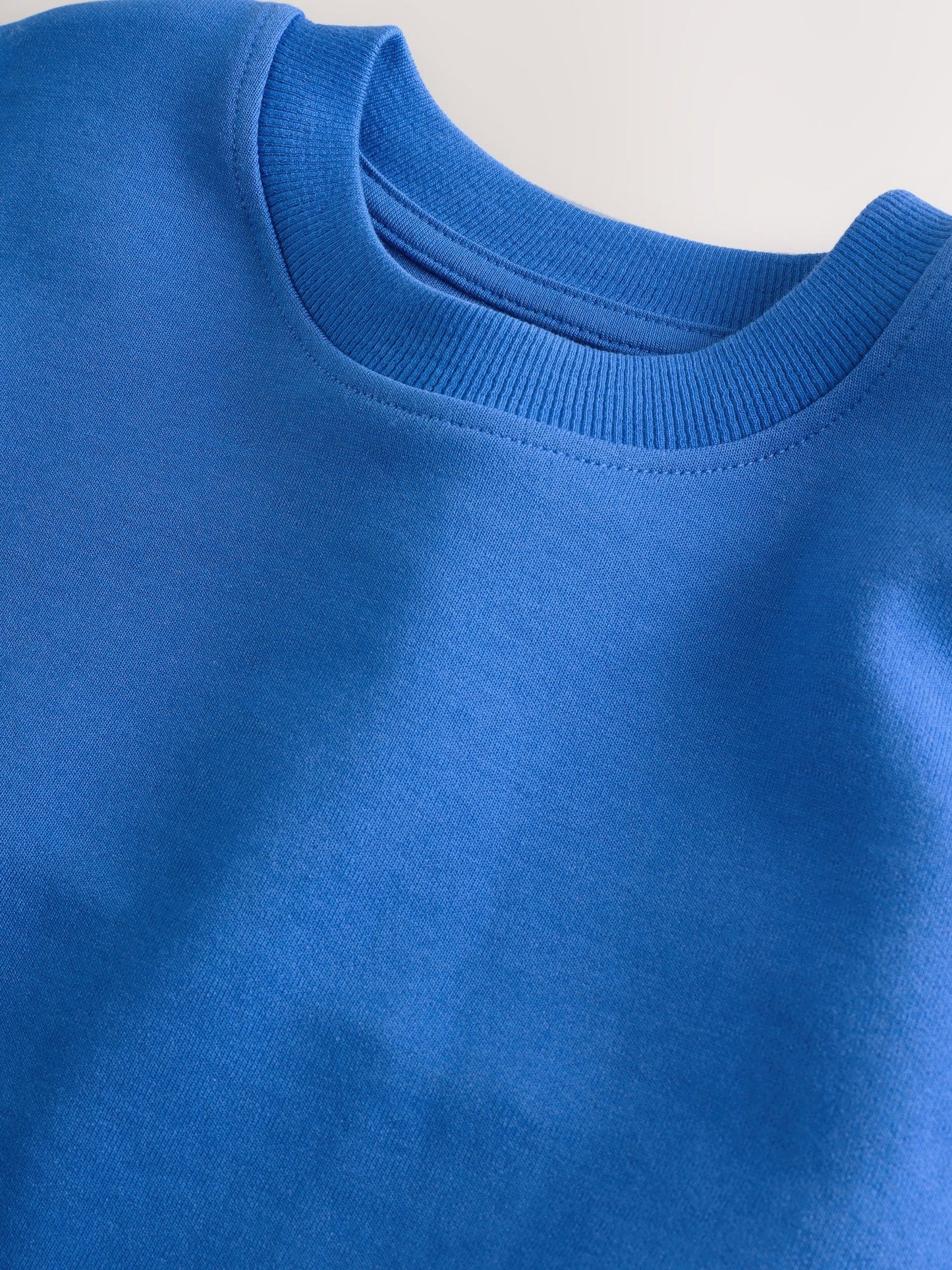 Dsiney Kidz - Cobalt Blue Relaxed Fit Heavyweight T-Shirt and Shorts Set (3-16yrs) image 8