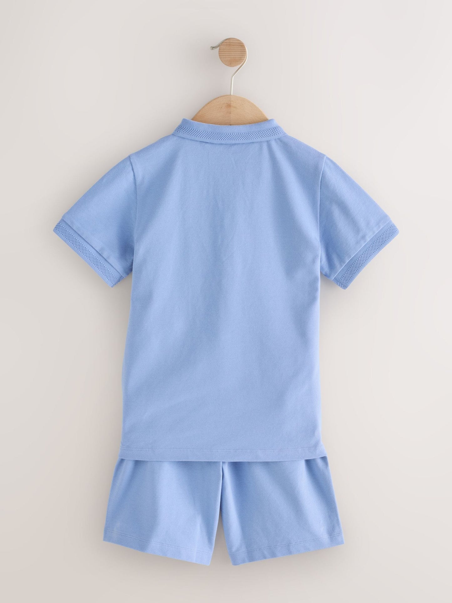 Dsiney Kidz - Light Blue Short Sleeve Polo Shirt and Shorts Set (3-16yrs) image 6