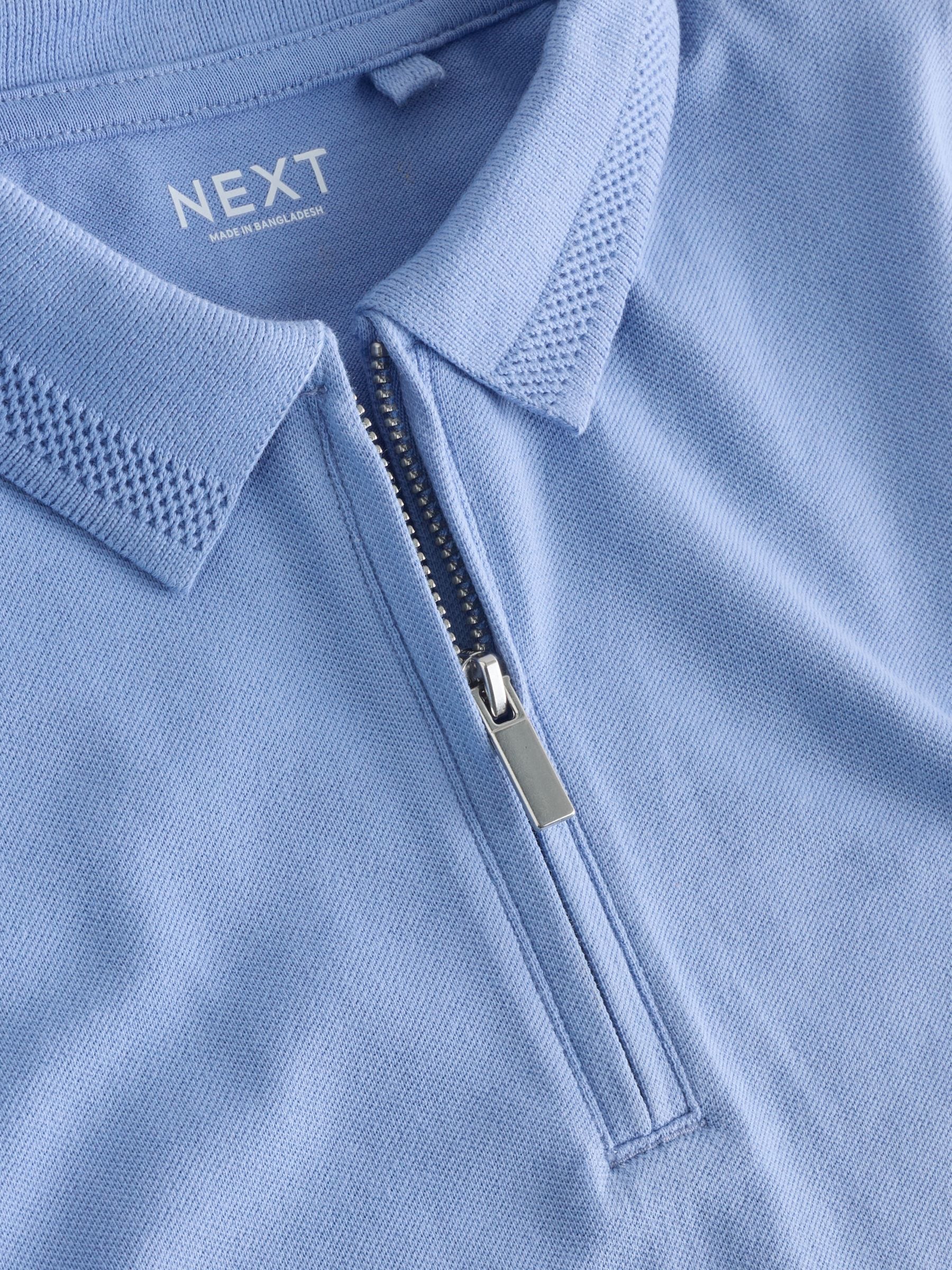 Dsiney Kidz - Light Blue Short Sleeve Polo Shirt and Shorts Set (3-16yrs) image 8