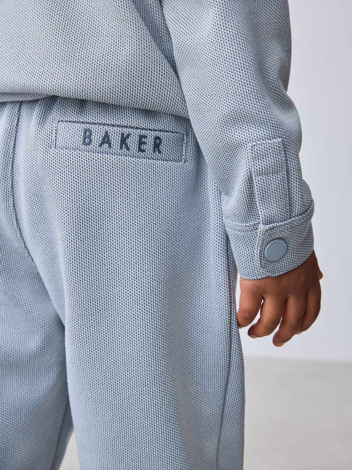Baker by Ted Baker 3 Piece Textured Jacket T-Shirt and Trousers Set - image 5
