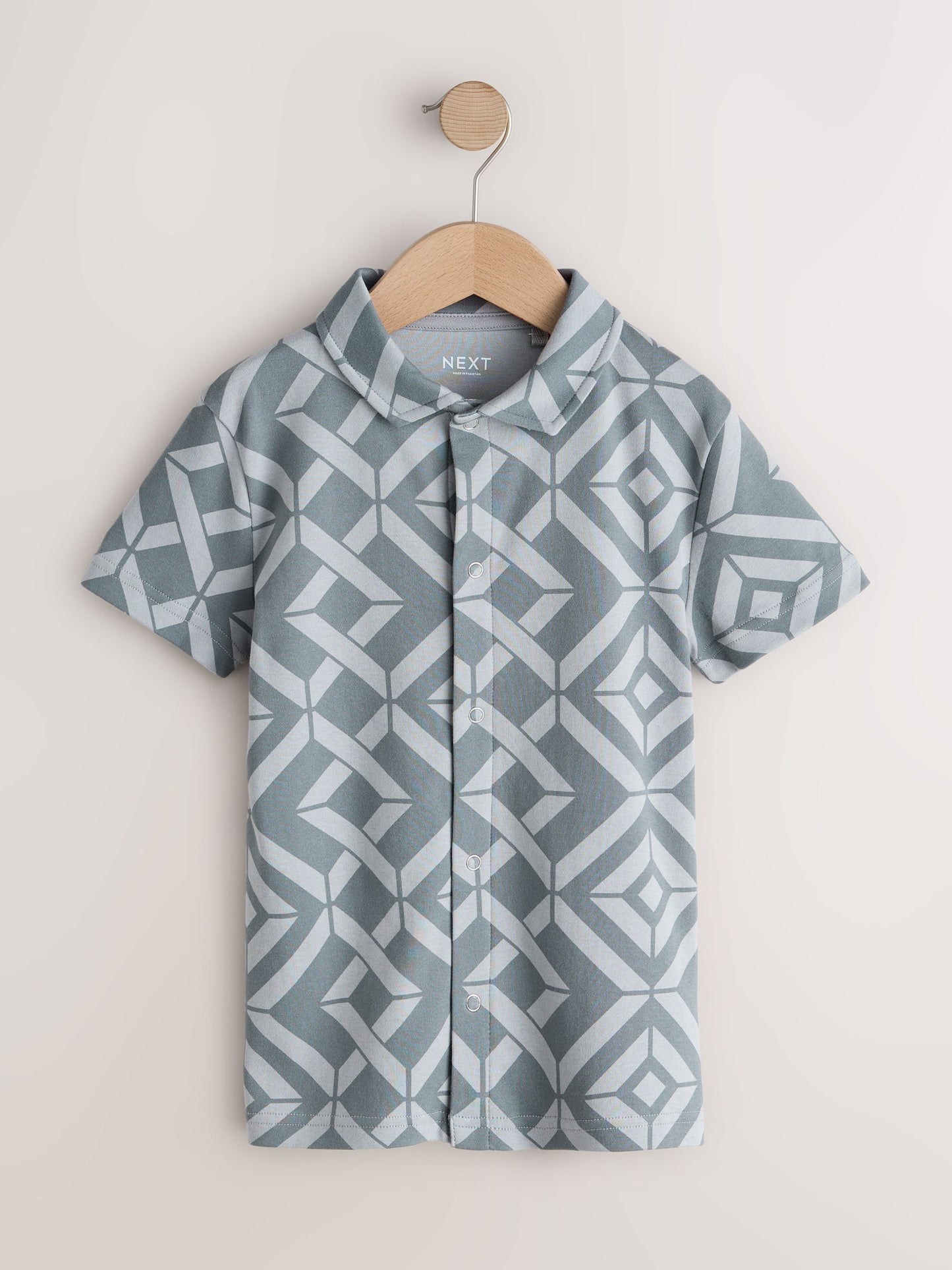 Dsiney Kidz - Grey Geo Short Sleeve Jersey Shirt (3-16yrs) image 1