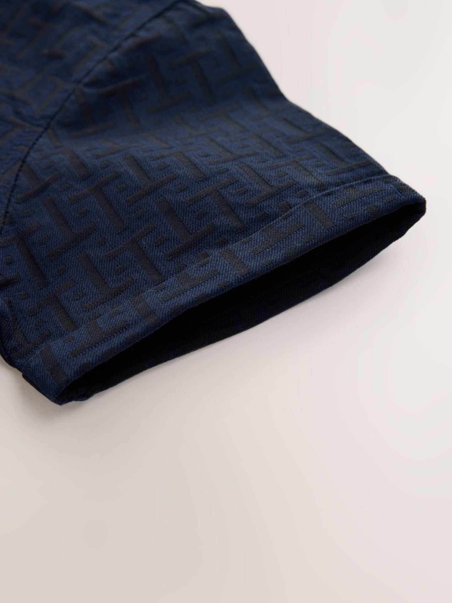 Baker by Ted Baker Grandad Collar Shirt image 9