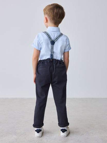 Baker by Ted Baker Shirt Trousers and Braces Set - image 3