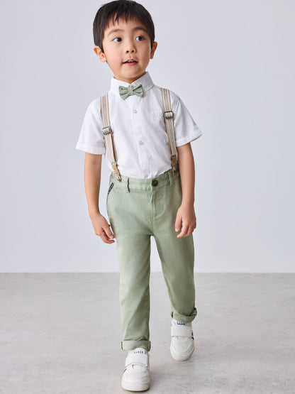 Baker by Ted Baker Shirt Trousers and Braces Set - image 1