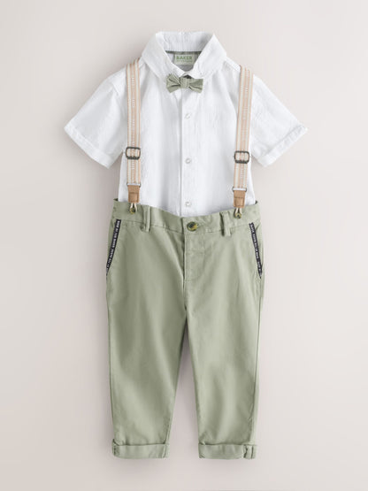 Baker by Ted Baker Shirt Trousers and Braces Set - image 10