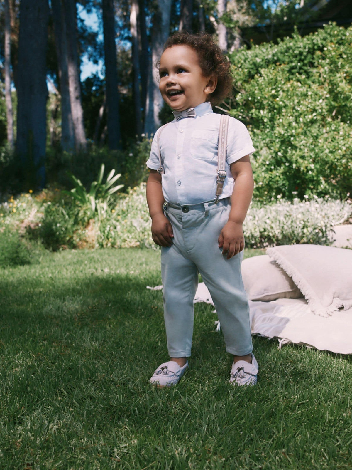 Baker by Ted Baker Shirt Trousers and Braces Set - image 3