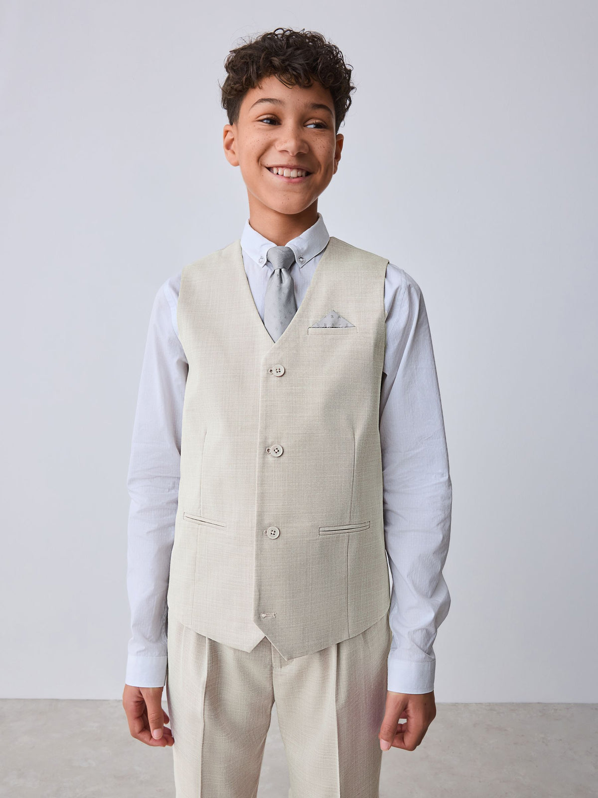 Baker by Ted Baker Waistcoat, Shirt And Tie Set - image 1