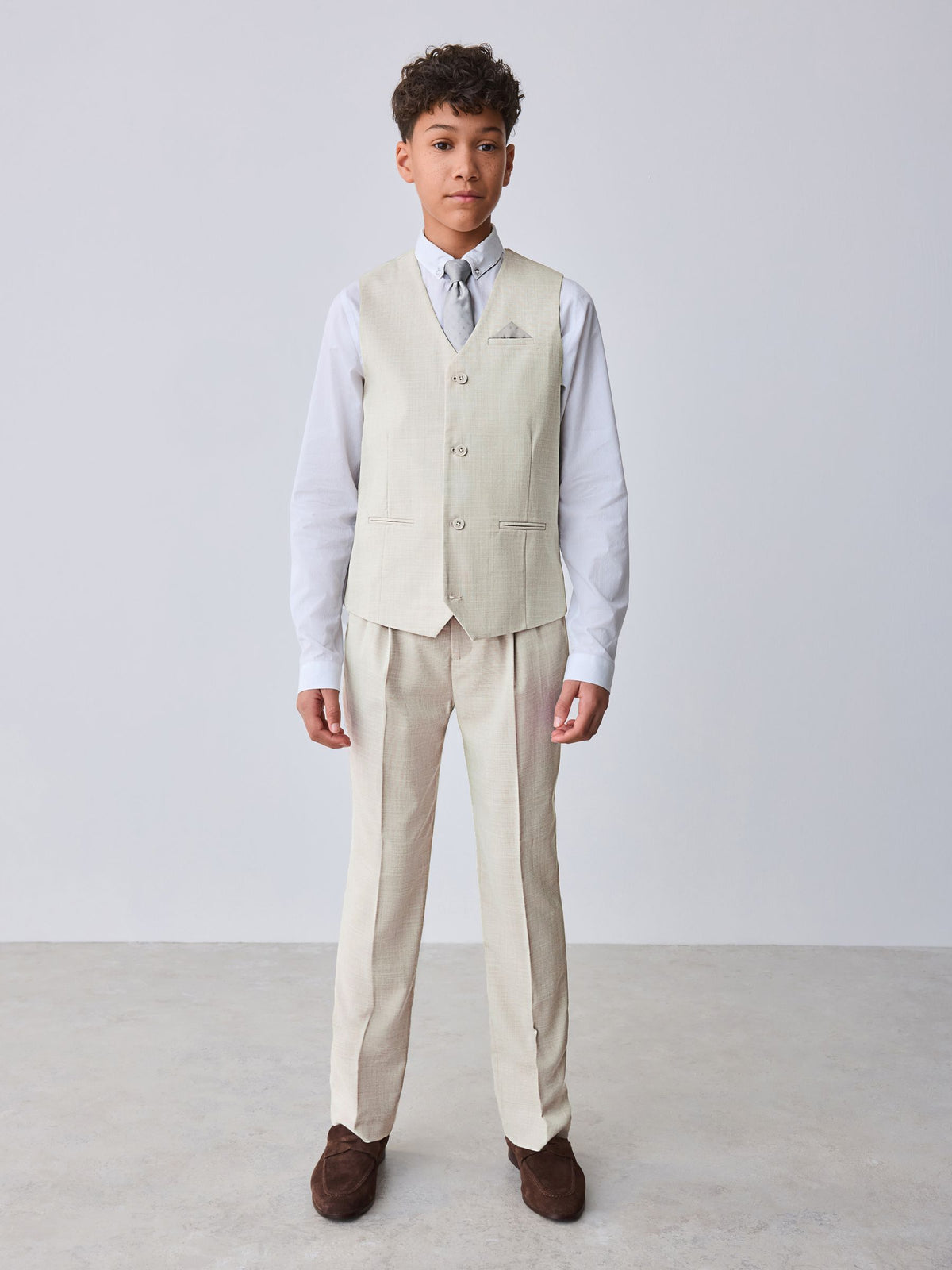 Baker by Ted Baker Waistcoat, Shirt And Tie Set - image 2