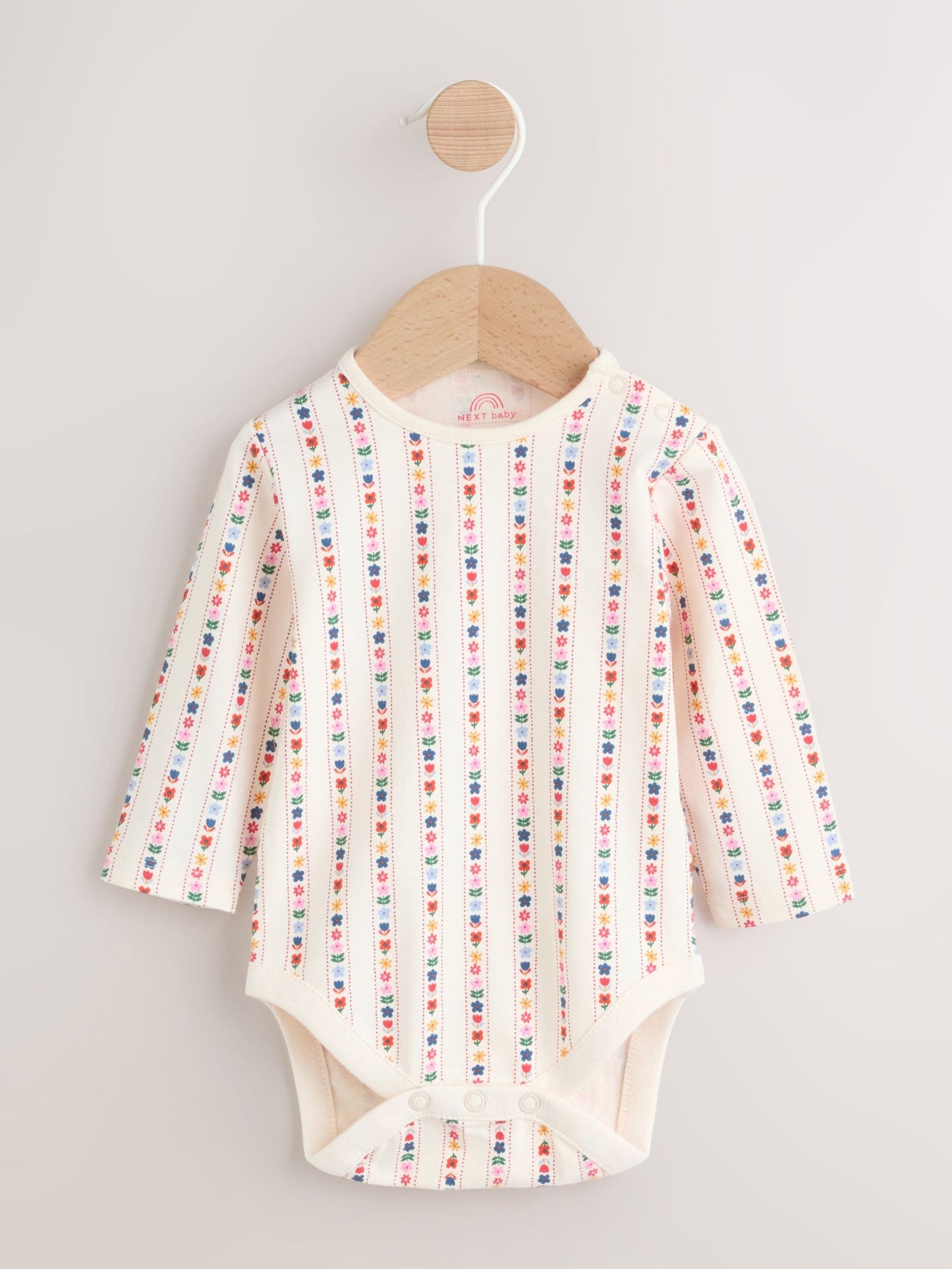 Embroidered Denim Baby Dungarees and Long Sleeve Bodysuit Set 2 Piece (0mths-3yrs)