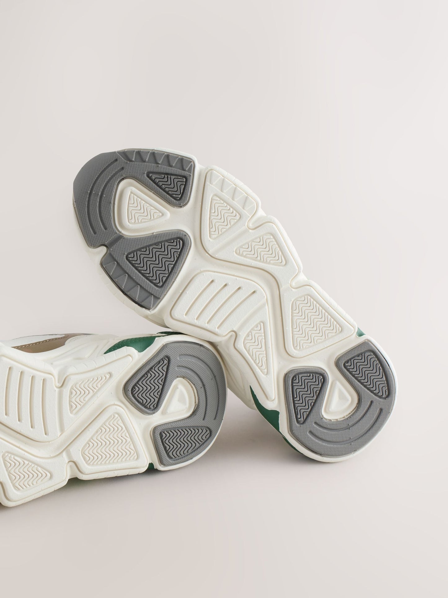 White Minecraft Elastic Lace Trainers image 7