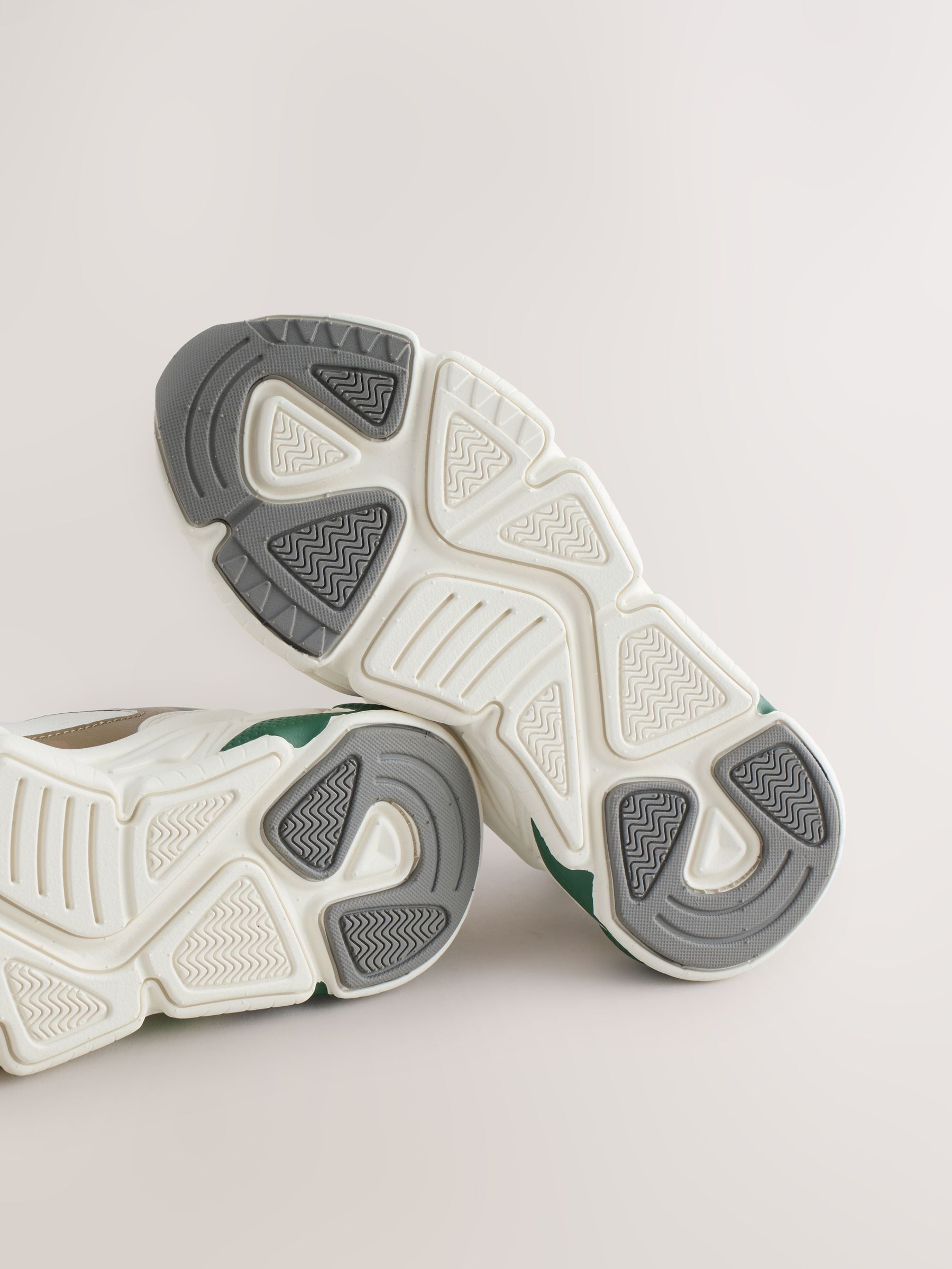 White Minecraft Elastic Lace Trainers image 7