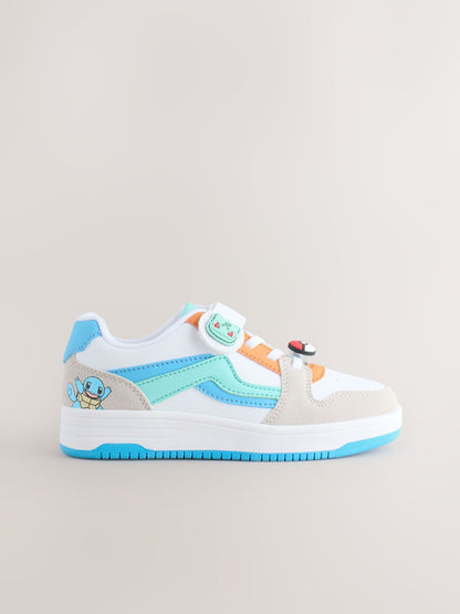 Dsiney Kidz - White Colourblock Pokemon Elastic Lace Trainers image 2