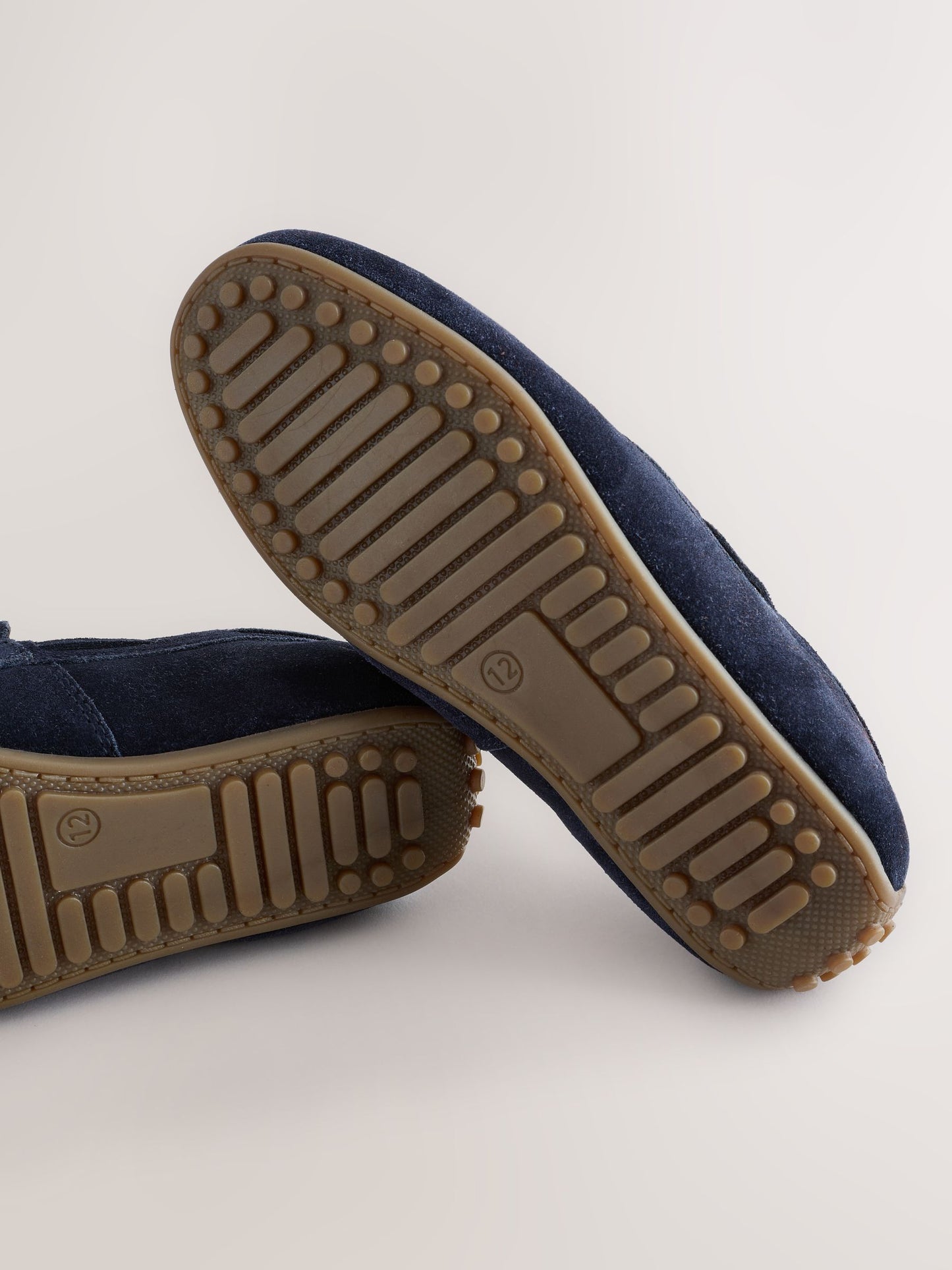 Suede Navy Wide Fit (G) Loafers image 3