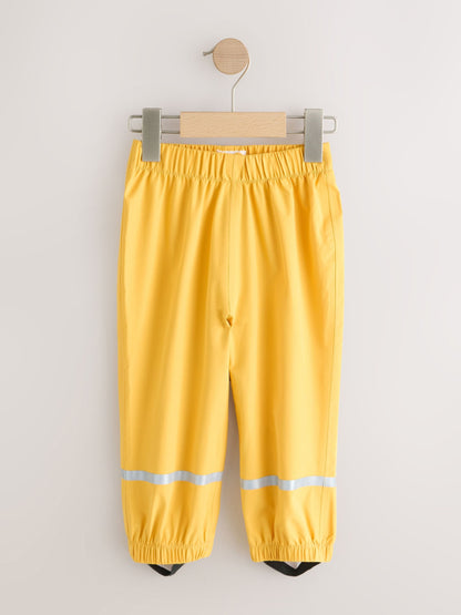 Yellow Waterproof Trousers (9mths-10yrs) image 1