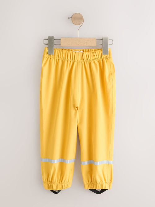 Yellow Waterproof Trousers (9mths-10yrs) image 1