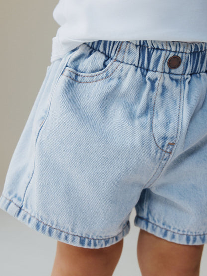 Dsiney Kidz - Light Blue Pull On Denim Shorts (3mths-10yrs) image 4