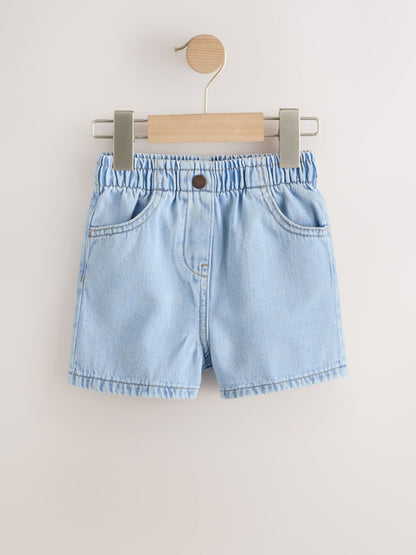 Dsiney Kidz - Light Blue Pull On Denim Shorts (3mths-10yrs) image 5