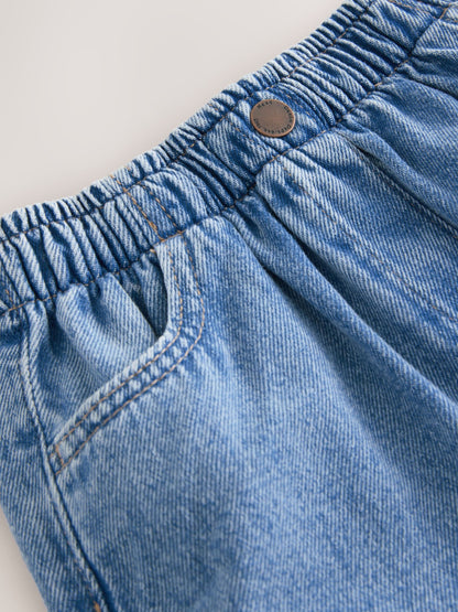 Dsiney Kidz - Mid Blue Pull On Denim Shorts (3mths-10yrs) image 7
