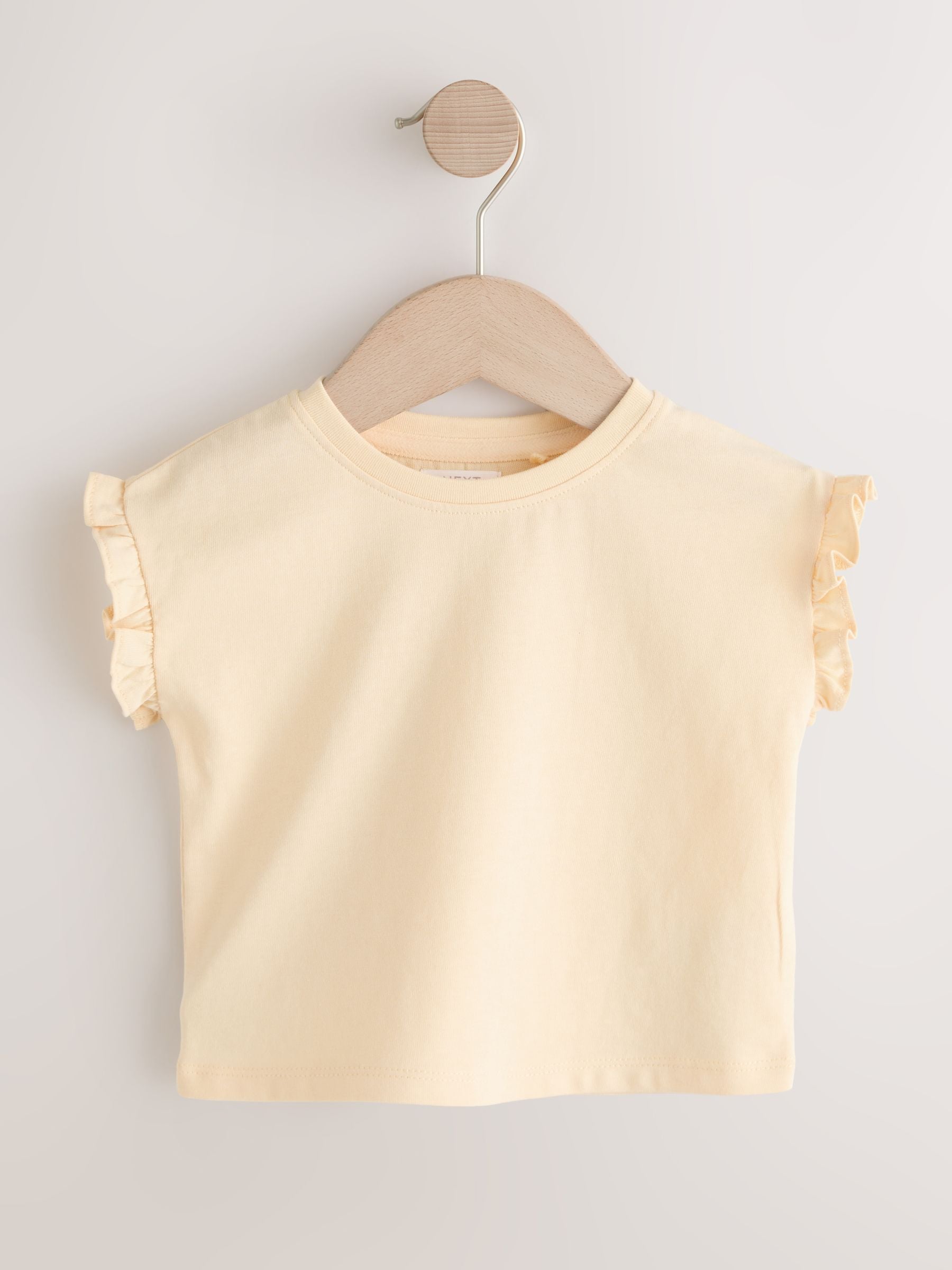 Mid Blue Floral Embroidered Denim Playsuit and T-Shirt (3mths-7yrs) image 5