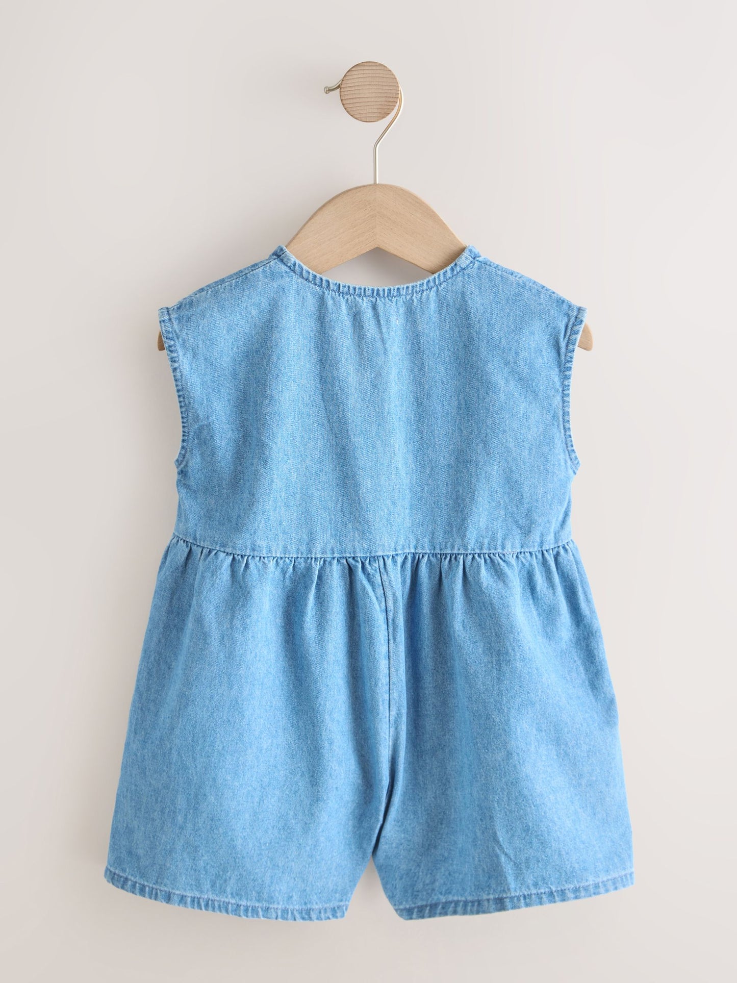 Dsiney Kidz - Blue Denim Sleeveless Playsuit (3mths-7yrs) image 7